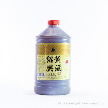 2.5L 플라스틱 배럴 패키지 Shaoxing Cooking Wine